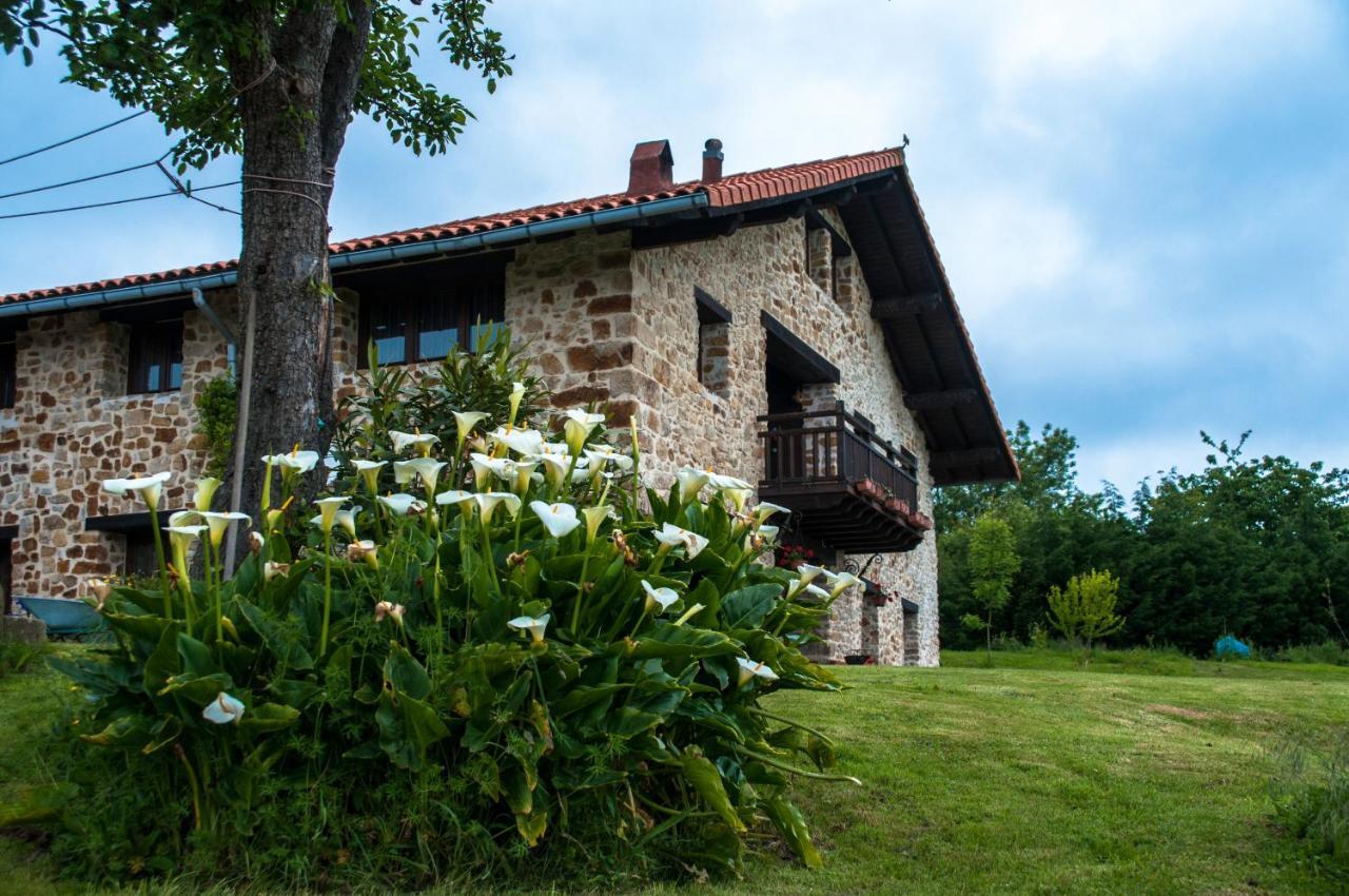 Apartamentos Rurales Larrago Busturia Esterno foto